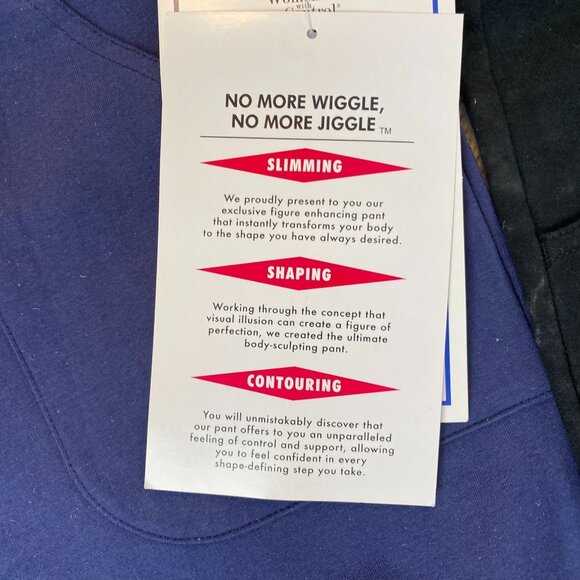 Woman With Control Womens Cargo Pants Lot of Two XL Tummy Control Bootcut Casual - Picture 11 of 16